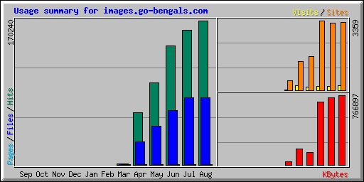 Usage summary for images.go-bengals.com